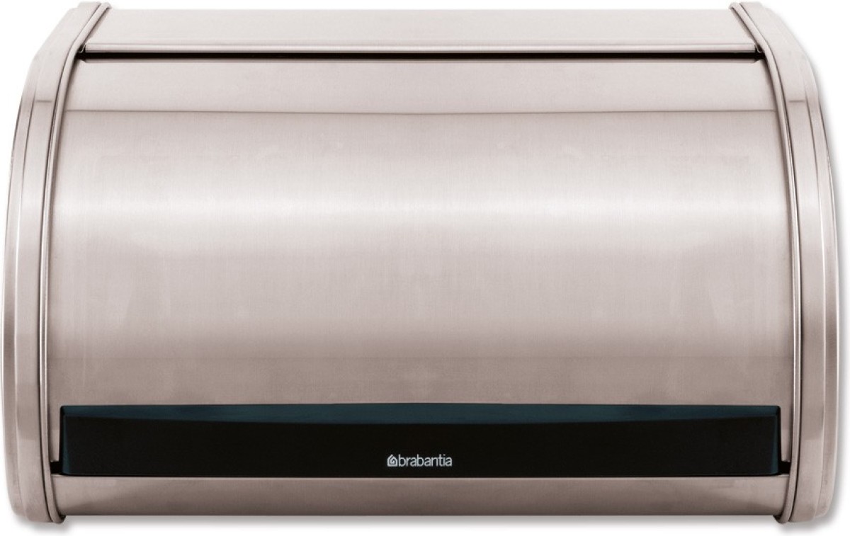 Brabantia broodtrommel met schuifdeksel - Medium - Matt Steel