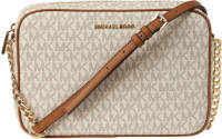 Michael Kors crossbody tas Jet Set met logoprint ecru