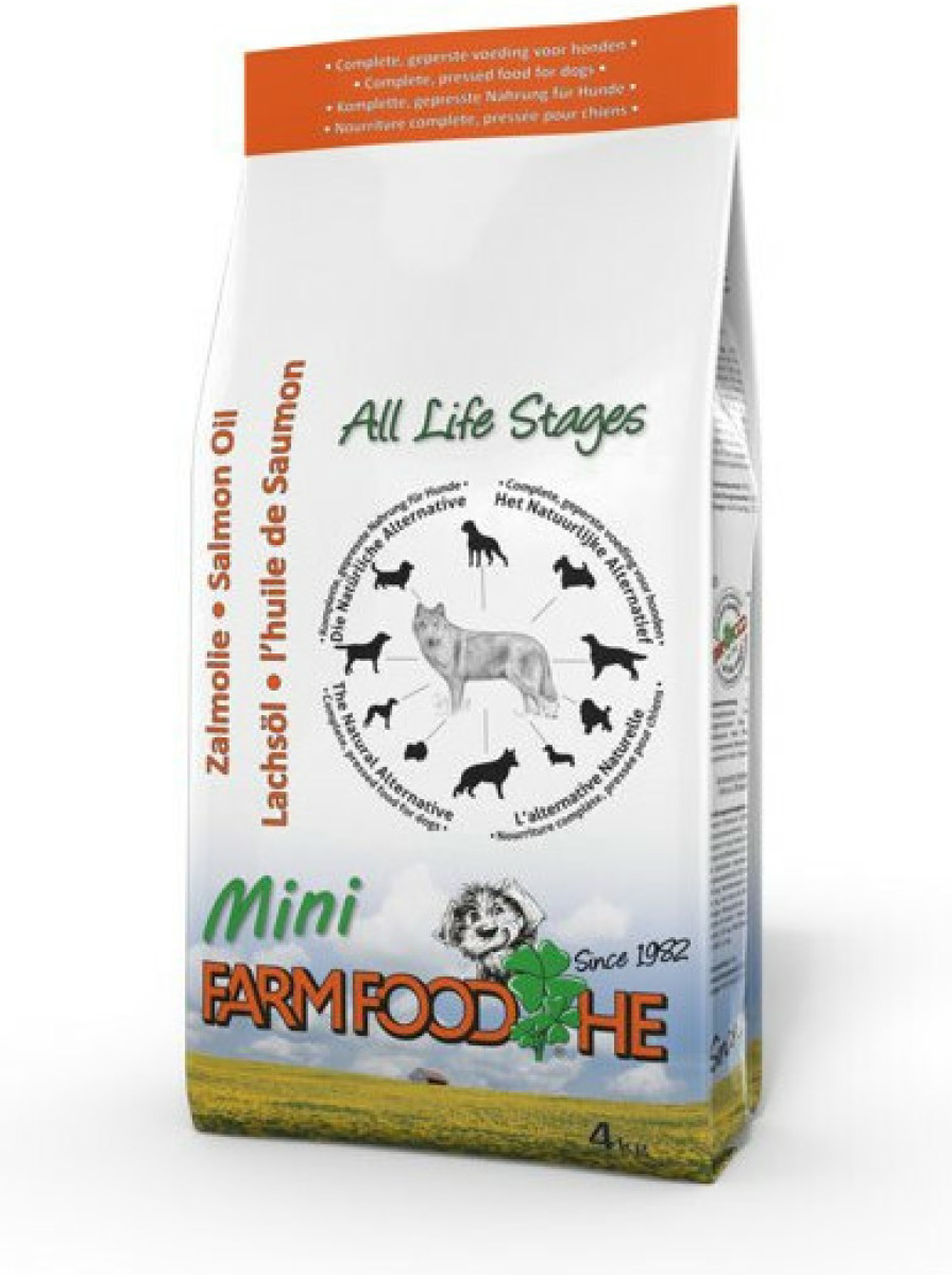Farmfood HE Hondenvoer Mini Schotse Zalm 4 kg