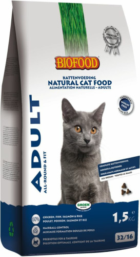 Biofood Kattenvoer Premium Adult Fit 10 kg