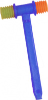 Carnival Toys fophamer junior 27 x 15 cm rubber blauw