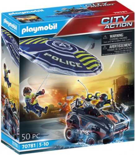 PLAYMOBIL City Action Politieparachute (70781)