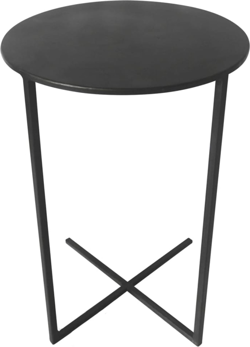 Lesli Living Bijzettafel Xavi 35x60 cm zwart