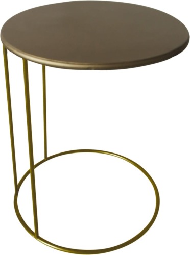 Lesli Living Bijzettafel Emma 40x54,5 cm goudkleurig