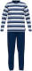 Ceceba pyjama met strepen donkerblauw/wit