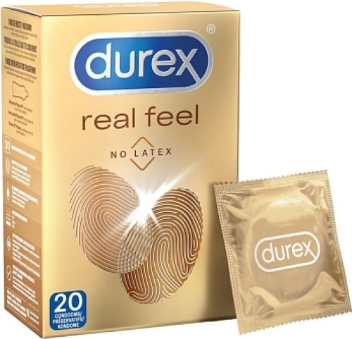 Durex Condooms Real Feeling Latex Vrij 20 stuks