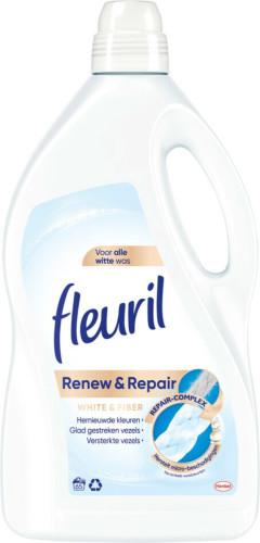 Fleuril Wasmiddel White&Fiber 3,9l - 65 wasbeurten