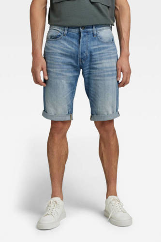 G-star Raw 3301 slim fit jeans short lt aged