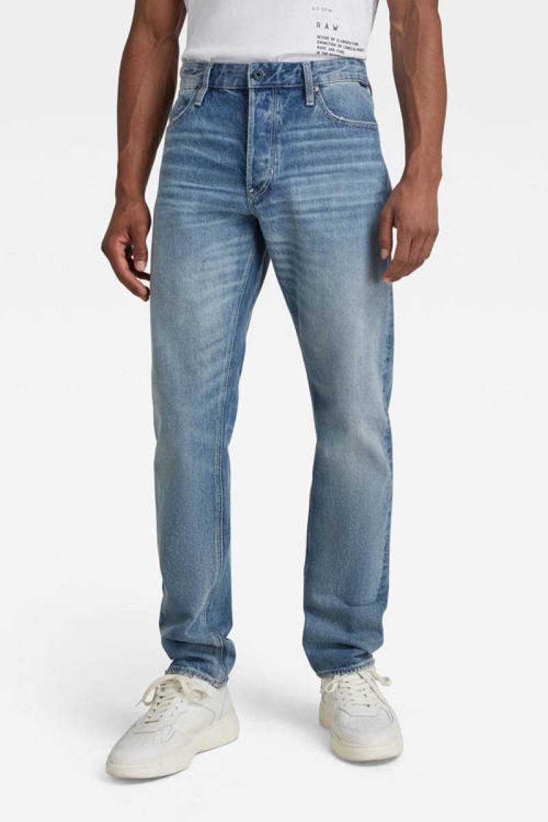 G-star Raw Triple A regular straight fit jeans sun faded air force blue