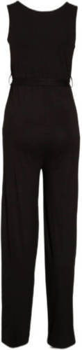LOVE2WAIT zwangerschaps- en voedingjumpsuit zwart