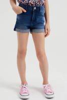 WE Fashion Blue Ridge skinny jeans short blue denim