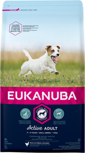 Eukanuba Dog Active Adult Small 3 kg