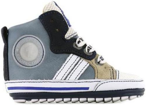 Shoesme BP22S006-A leren sneakers blauw