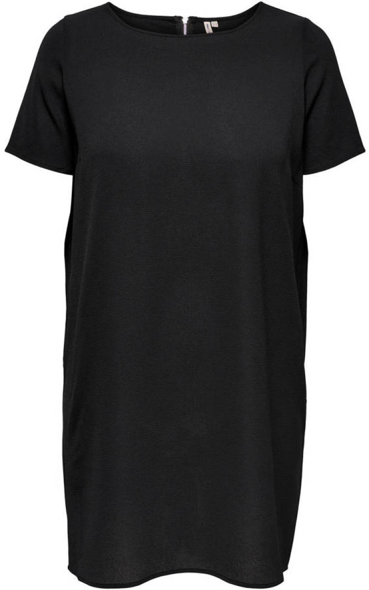 ONLY CARMAKOMA jurk CARLUX met textuur zwart