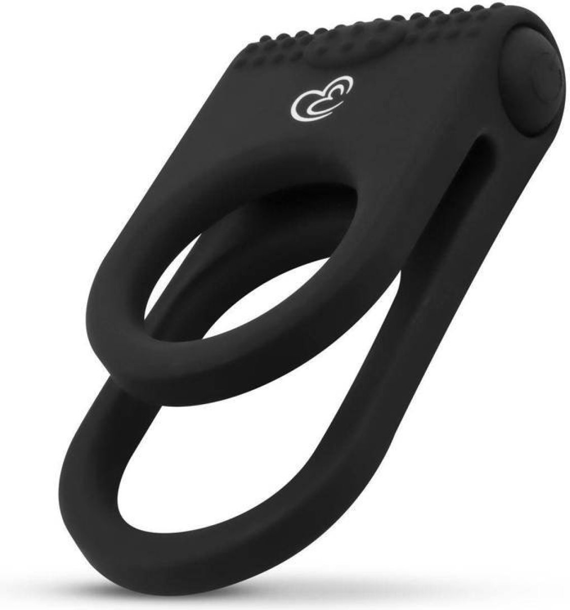 Easytoys vibrerende dubbele cockring