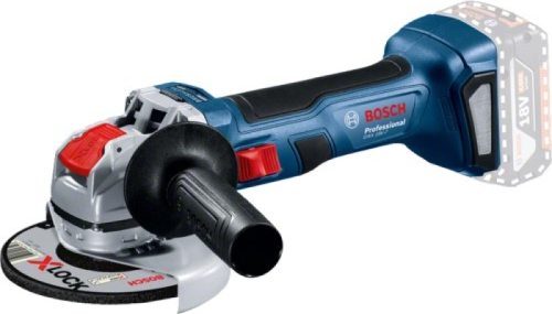 Bosch Blauw GWX 18V-7 Professional | Accu Haakse slijper | 115 mm | excl. accu en lader