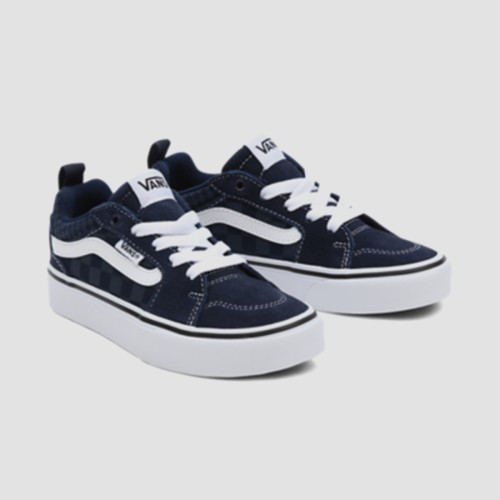 Vans Filmore Tonal Mix Check sneakers blauw/wit
