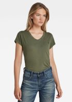 G-star Raw T-shirt van biologisch katoen olijfgroen