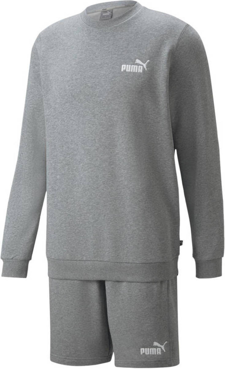 Puma joggingpak grijs melange