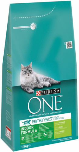 Purina One Indoor Kalkoen 1,5 kg