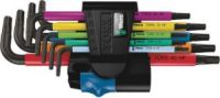 Wera 967/9 TX Multicolour HF 1 Winkelschl.satz m. Haltefunkti