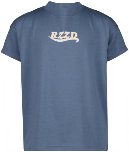 Raizzed T-shirt Galle met logo blauw