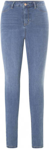 Base Level by Yest high waist skinny jeans Fay light denim