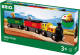 BRIO houten trein met safari dieren