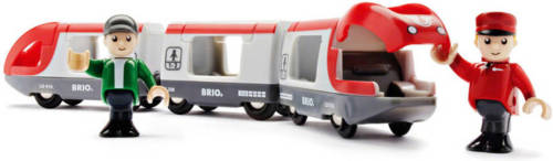 BRIO houten Rode passagierstrein - 33505