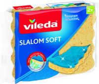 Vileda Schuursponsen Slalom Soft 2 stuks