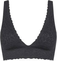 Sloggi ZERO Feel Lace 2.0 bh top met schulprand zwart