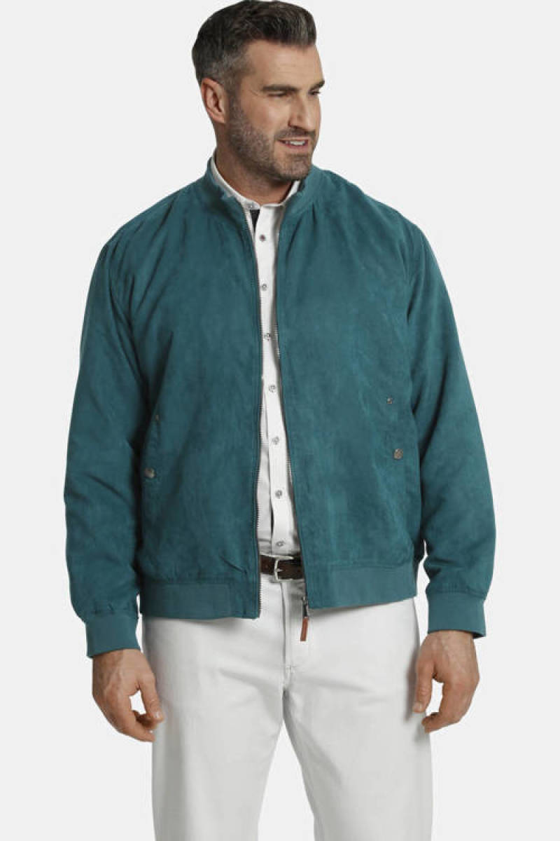 Charles Colby jack zomer SIR BAXTER Plus Size groen