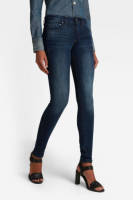 G-star Raw Midge Zip Skinny low waist skinny jeans dk aged