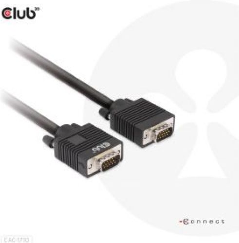 Club 3D CLUB3D VGA Cable Bidirectional M/M 10m/32.8ft 28AWG