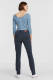 ROSNER high waist slim fit jeans stoned blue