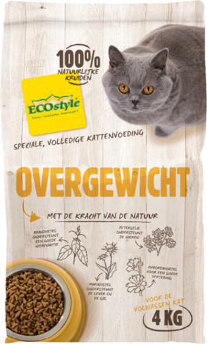 Ecostyle Kat Overgewicht 4 kg