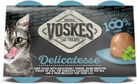 12x Voskes Tender Pieces Tonijn 6 x 25 gr