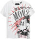 Desigual gebreid Mickey Mouse T-shirt met grafische print wit
