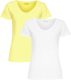 LTB Shirt met korte mouwen ASYONDP in set van 2 in mooie kleurencombinaties met klein logoborduursel - exclusief (2-delig)