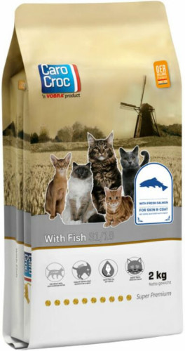 CaroCroc Kat Vis 31/18 Kattenvoer 2 kg