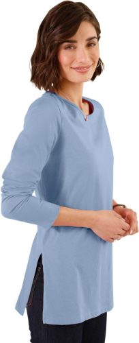 Classic Basics Shirt met lange mouwen Longshirt