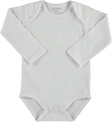 Zeeman Newborn romper Lange mouwen Envelophals