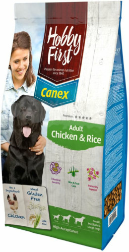 Hobby First Canex Adult Chicken - Rice 12 kg