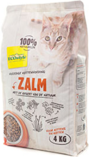 Ecostyle Kattenvoer Zalm 4 kg