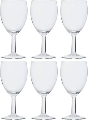 Arcoroc 12x Stuks Wijnglazen Voor Witte Wijn 350 Ml - Savoie - Bar/cafe Benodigdheden - Wijn Glazen