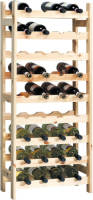 Decopatent Xl Wijnrek - Groot Wijnrek Voor 36 Wijn Flessen - Fsc® Dennenhout - 9