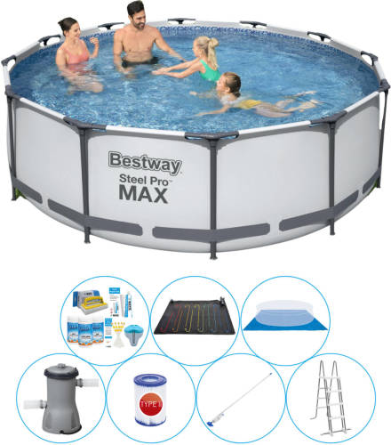 Bestway Steel Pro Max Rond 366x100 Cm - 8-delig - Zwembad Set