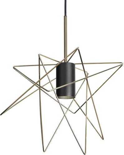 Nowodvorski Hanglamp Gstar Ø 30 Cm Zwart Goud