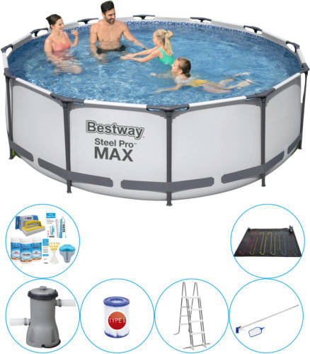 Bestway Steel Pro Max Rond 366x100 Cm - 7-delig - Slimme Zwembad Deal