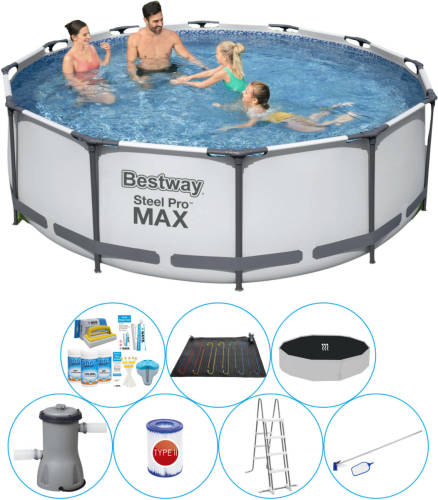 Slimme Zwembad Deal - Bestway Steel Pro Max Rond 366x100 Cm